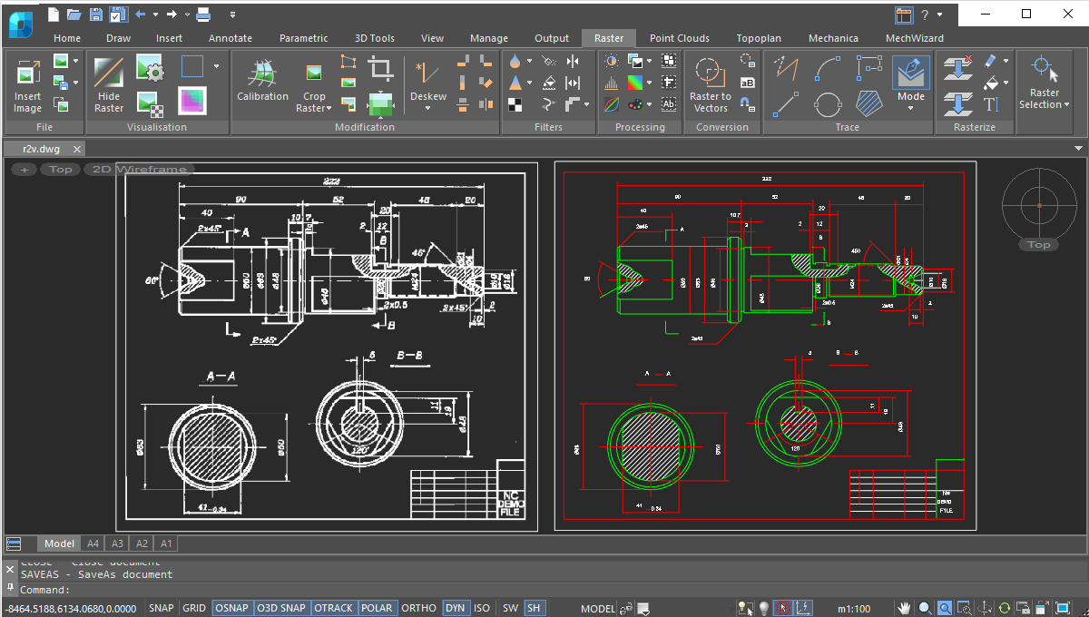 Vetorização automática